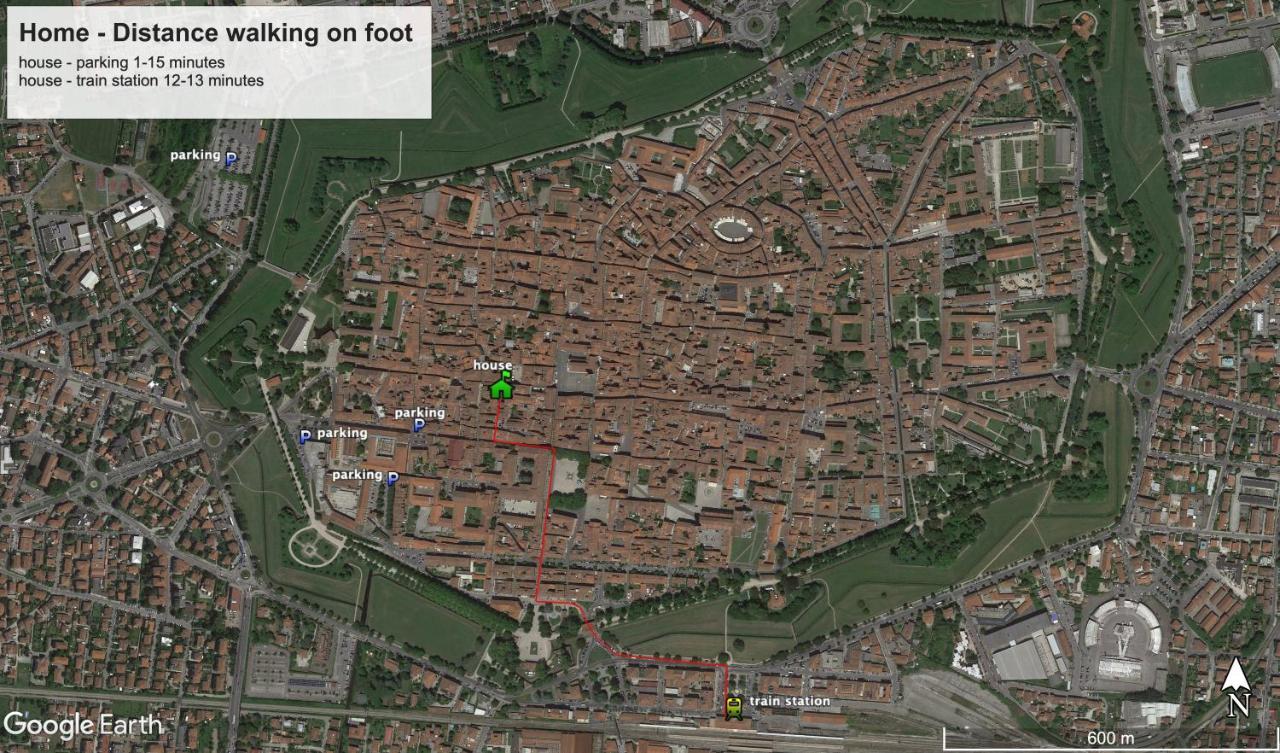 Luxury - Elegante Appartamento Nel Cuore Di Lucca Exterior foto